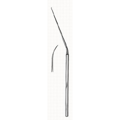 BR Surgical Surgical Needle Hermann® Curved Pointed Needle Rosen Ear Type - M-504195-4762 - Each