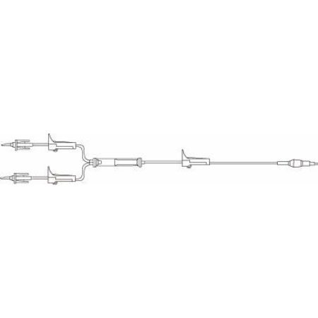 B. Braun Primary Administration Set BBraun 87 Inch Tubing 1 Port - M-162039-4766 - Case of 50