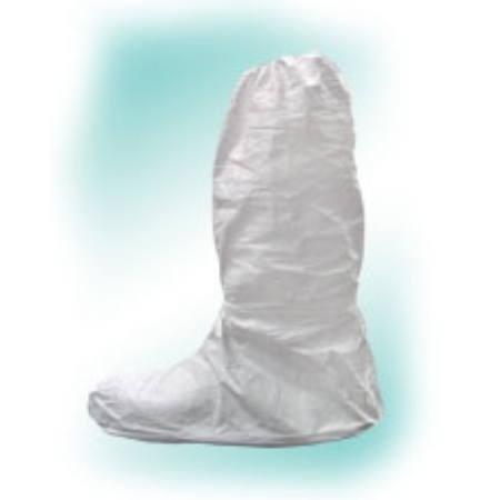 Precept Medical Products Boot Cover Precept® Large / X-Large Knee High Nonskid Sole White NonSterile - M-479417-981 - Case of 50