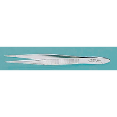 Miltex Splinter Forceps Howard 3-1/2 Inch Length Floor Grade NonLocking Thumb Handle Straight - M-491554-4979 - Dozzen2