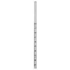 DWK Life Sciences LLC Kimble® Wintrobe Tube Erythrocyte Sedimentation Rate (ESR) Plain 3 X 150 mm Yellow Cotton Plug Glass Tube - M-118948-2316 - Case of 1000
