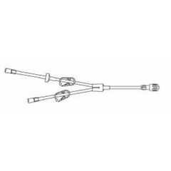 B. Braun Extension Set 8 Inch Tubing 2.2 mL Priming Volume DEHP-Free - M-181550-3283 - Each