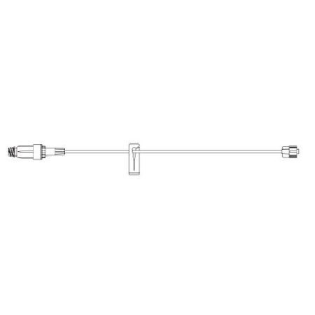 B. Braun Extension Set 14 Inch Tubing 1 Port 0.95 mL Priming Volume DEHP-Free - M-460136-1172 - Case of 100