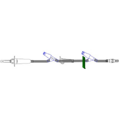 ICU Medical Primary Administration Set 15 Drops / mL Drip Rate 100 Inch Tubing 2 Ports - M-664526-4272 - Case of 50