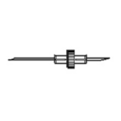 B. Braun Transfer Needle Double End 17 Gauge 1-1/4 Inch, 3/4 Inch - M-405805-4391 - Case of 100