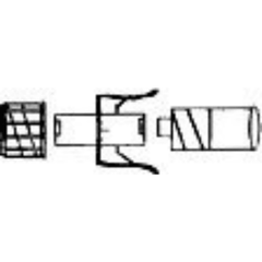 Advanced Medical Systems Fluid dispensing connector - M-767353-1862 - Case of 100 - Axiom Medical Supplies