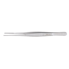 Miltex Tissue Forceps Miltex® Potts-Smith 7 Inch Length OR Grade German Stainless Steel NonSterile NonLocking Thumb Handle Straight Serrated Tips with 1 X 2 Teeth - M-250216-1980 - Each