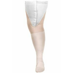 Carolon Company Anti-embolism Stocking CAP® Thigh High 2X-Large / Long White Inspection Toe - M-209639-4837 - CT/10