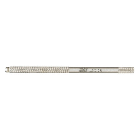 Scalpel Handle McKesson Argent™ Self Locking, Miniature, Round Knurled Stainless Steel Size 3K - M-1110142-2557 - Each