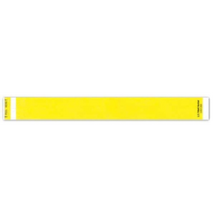 Precision Dynamics Identification Wristband with Shield Short Stay® Tabless™ Write On Band Adhesive Closure Without Legend - M-832302-3530 - Box of 1000