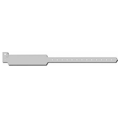 Precision Dynamics Identification Wristband Sentry® SuperBand® Write On Band Permanent Snap Without Legend - M-313870-2002 - Box of 500