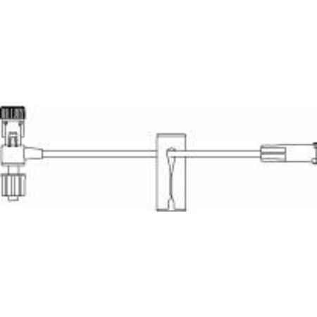 B. Braun Extension Set 5 Inch Tubing 1 Port 0.47 mL Priming Volume DEHP-Free - M-292876-2906 - Case of 100