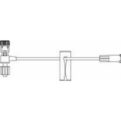 B. Braun Extension Set 5 Inch Tubing 1 Port 0.47 mL Priming Volume DEHP-Free - M-292876-2906 - Case of 100