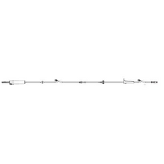 Becton Dickinson Primary Administration Set 20 Drops / mL Drip Rate 117 Inch Tubing 2 Ports - M-549815-2254 - Case of 20