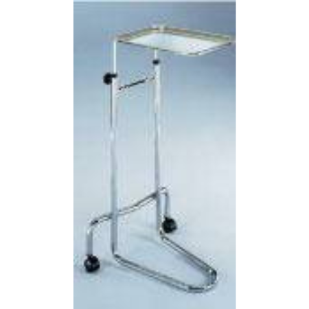 Blickman Mayo Instrument Stand Blickman Built Tray V-Shaped Base 34.5 - 54 Inch 19.125 Inch - M-208012-1983 | Each