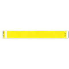 Precision Dynamics Identification Wristband with Shield Short Stay® Tabless™ Write On Band Adhesive Closure Without Legend - M-832301-2781 - Box of 1000
