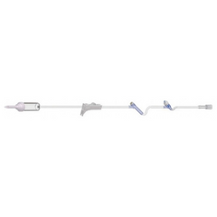 Amsino International Primary Administration Set AmSafe® 10 Drops / mL Drip Rate 83 Inch Tubing 2 Ports - M-941026-3503 - Case of 50