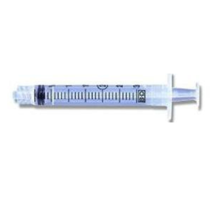 Becton Dickinson General Purpose Syringe BD Luer-Lok™ 3 mL Blister Pack Luer Lock Tip Without Safety - M-741113-3611 - Box of 200