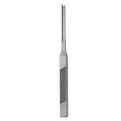 V. Mueller Osteotome Silver Guarded, Curved Right Stainless Steel 6-7/8 Inch Length - M-810720-3996 - Each