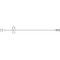 B. Braun Extension Set 17 Inch Tubing Without Port 0.4 mL Priming Volume DEHP - M-379482-3781 - Each