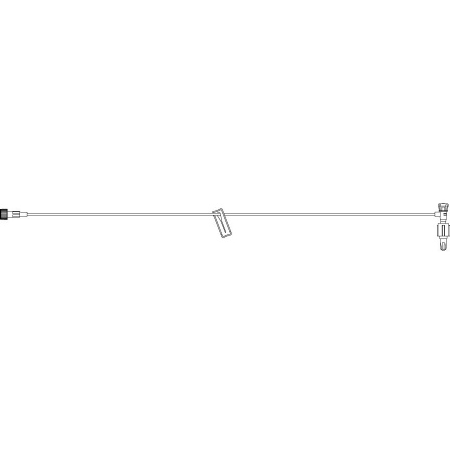 ICU Medical Extension Set LifeShield® 5 Inch Tubing 1 Port 0.3 mL Priming Volume 0.054 ID Tubing - M-479878-3328 - Case of 120