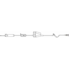 B. Braun Primary Administration Set Rate Flow* 20 Drops / mL Drip Rate 84 Inch Tubing 1 Port - M-239604-3389 - Each