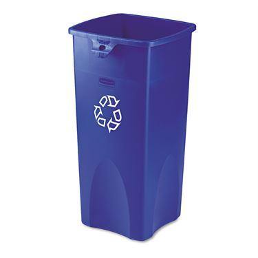 Untouchable Recycling System Untouchable Square Recycling Container •16.5"W x 31"H x 15.5"D ,1 Each - Axiom Medical Supplies