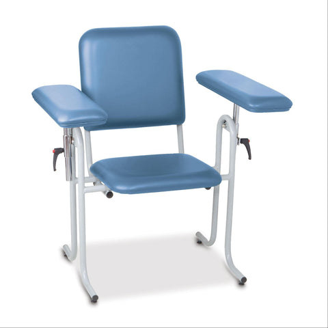 Upholstered Blood Drawing Chair with Straight Arm Straight Arm • 34"W x 28"L x 38"H ,1 Each - Axiom Medical Supplies