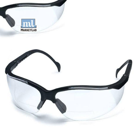 V2 Readers Safety Glasses +2.0 Diopter ,1 Each - Axiom Medical Supplies