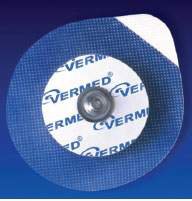 Vermont Medical ECG Snap Electrode Versa-Trode® Monitoring Non-Radiolucent 60 per Pack