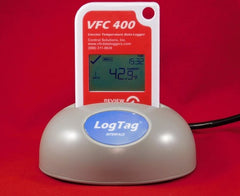 Control Solutions Inc Refrigerator / Freezer Vaccine Data Logger with Alarm Kit LogTag® VFC 400 Fahrenheit / Celsius -40° to 210°F (-40° to 99°C) External Probe Battery Operated - M-1120342-2606 - Kit of 1