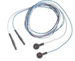 Natus Medical Snap Leads 60 Inch, Blue / Grey Snap Electrodes