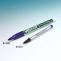 Viscot Industries Skin Marker Sign Your Site™ 1480 Gentian Violet Bold Tip NonSterile - M-556284-2801 - Case of 100