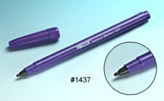 Viscot Industries Skin Marker Vismark™ 1437 Gentian Violet Fine / Regular Tip Ruler with Labels Sterile - M-667973-4091 - Box of 100