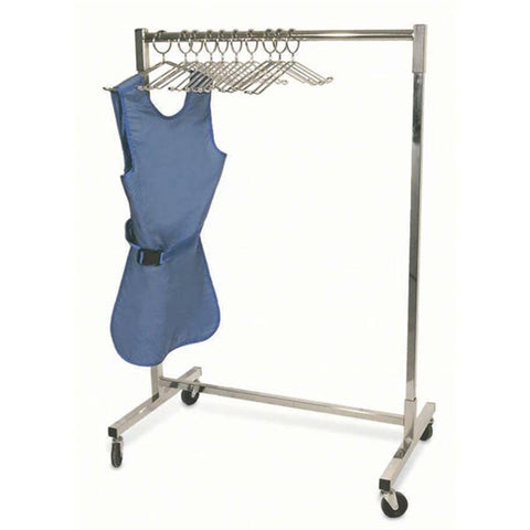 Valet Rack for Lead Aprons Valet Rack • 36"W x 22.5"D x 53"H ,1 Each - Axiom Medical Supplies