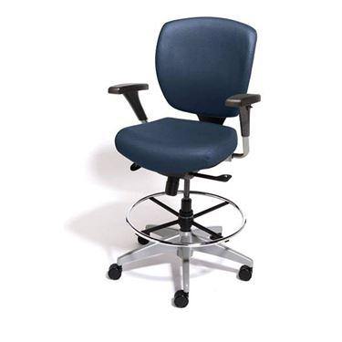 Vinyl Ever Task Stool with Arms With Arms • Vinyl ,1 Each - Axiom Medical Supplies