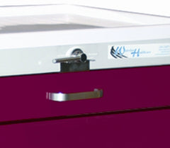 Waterloo Industries Lever Lock Installation Kit Crash Cart