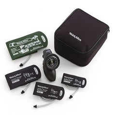 Welch Allyn Aneroid Sphygmomanometer Plus 3 Cuffs Tycos® 1-Tube Pocket Size Hand Held Small Adult / Child Multi Cuff Pack