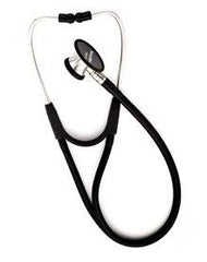 Welch Allyn Cardiology Stethoscope Harvey™ Elite® Black 1-Tube 17 Inch Tube Double-Sided Chestpiece