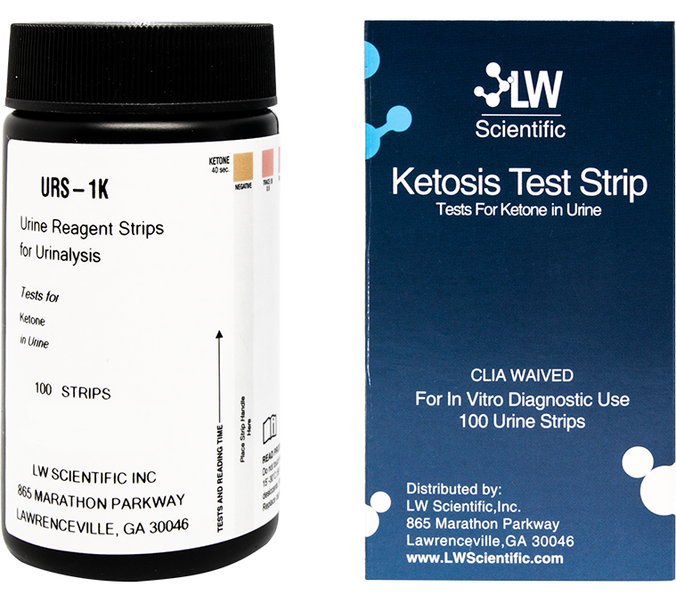 Urine Reagent Test Strips 1 Parameter - Ketone