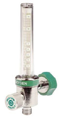 Western Medical Western Oxygen Flowmeter Adjustable 0 - 15 LPM DISS Outlet DISS Hand Tight