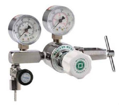 Western Medical M1 Series Oxygen Regulator Single Stage Adjustable 0 - 100 PSI DISS Outlet CGA-870