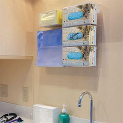 MarketLab PPE Dispenser Wall Mount • 22.125"W x 4.49"D x 16.25"H ,1 Each - Axiom Medical Supplies