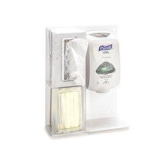 MarketLab Wall Mount Health and Hygiene Centers Wall Mount with Purell Dispenser ,1 Each - Axiom Medical Supplies