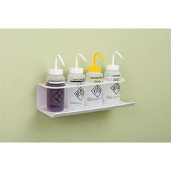 MarketLab Wall-Mount Wash Bottle Holder with Drip Tray MarketLab Wall-Mount Wash Bottle Holder with Drip Tray ,1 Each - Axiom Medical Supplies
