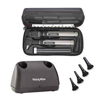 Welch Allyn 2.5v Halogen Diagnostic Set 92850 with Rechargeable Battery and Hard Case ,1 Each - Axiom Medical Supplies