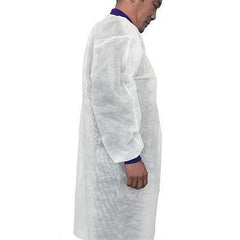 White Disposable Lab Coats 2X-Large ,30 Per Pack - Axiom Medical Supplies