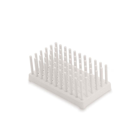 White Peg Racks for 14mm-17mm Tubes White ,2 / pk - Axiom Medical Supplies