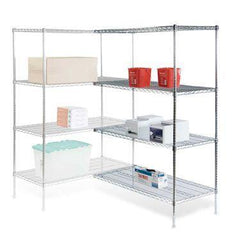 Wire Shelving Add-On Kits 72"W x 24"D x 72"H ,1 / kit - Axiom Medical Supplies