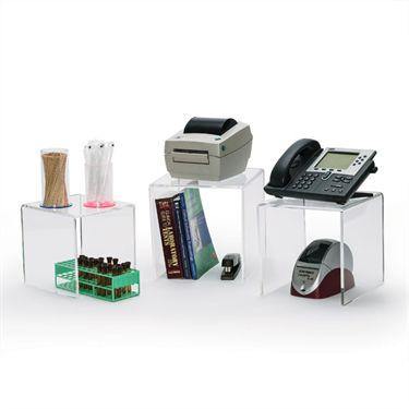 MarketLab Workstation Risers Set of Three • 11", 10" and 9" ,1 Each - Axiom Medical Supplies